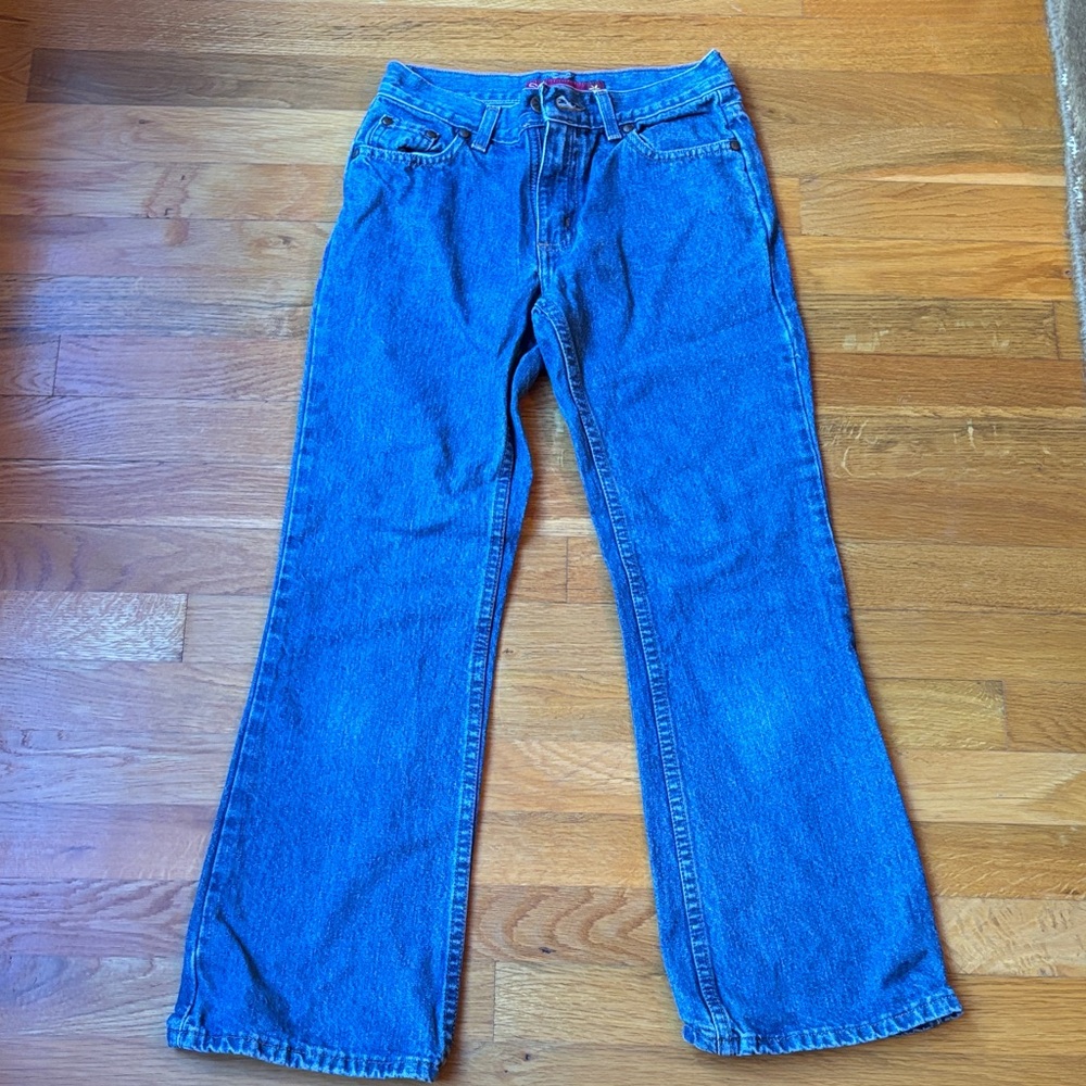SO Girl's Bootcut Blue Jeans size 10